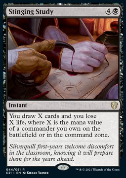 Stinging Study - Commander Strixhaven 
