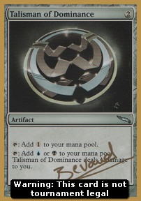 Talisman of Dominance - WCD 2004 Manuel Bevand 