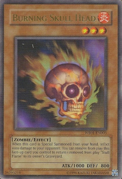 Burning Skull Head (V.1 - Ultra Rare) 