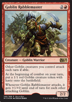 Goblin Rabblemaster - Buy a Box Promos 