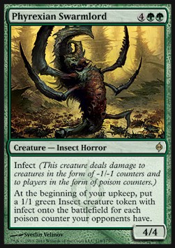 Phyrexian Swarmlord - New Phyrexia 