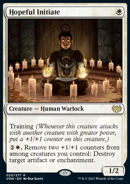 Hopeful Initiate - Innistrad Crimson Vow 
