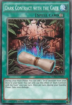 Dark Contract with the Gate 