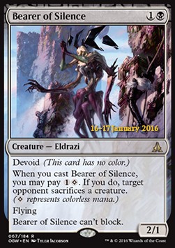 Bearer of Silence - Oath of the Gatewatch Promos 