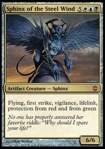 Sphinx of the Steel Wind - Alara Reborn 
