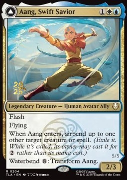 Aang Swift Savior Aang and La Oceans Fury 
