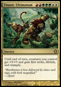 Titanic Ultimatum - Shards of Alara 