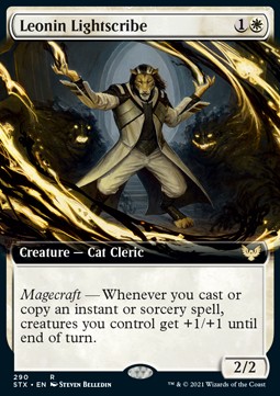 Leonin Lightscribe - Strixhaven School of Mages Extras 