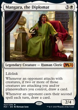 Mangara the Diplomat (V.1) - Core 2021 Promos 