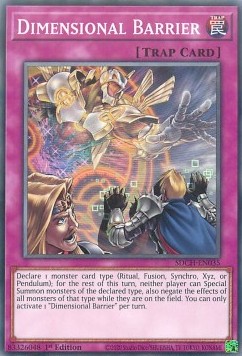 Dimensional Barrier 