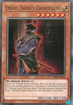 Enishi, Shien's Chancellor 