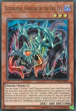 Catoblepas, Familiar of the Evil Eye 