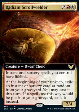 Radiant Scrollwielder 