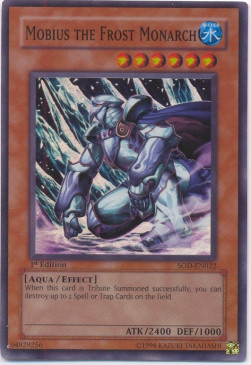 Mobius the Frost Monarch (V.1 - Super Rare) 
