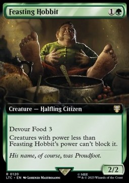 Feasting Hobbit - Commander The Lord of the Rings Tales of Middle earth Extras 