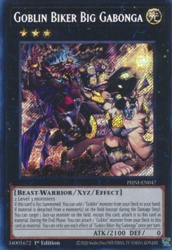 Goblin Biker Big Gabonga (V.1 Secret Rare) 