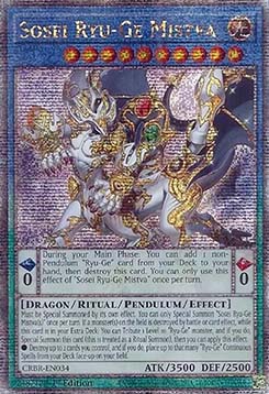 Sosei Ryu Ge Mistva (V.3 Quarter Century Secret Rare) 