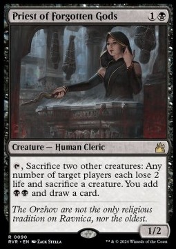 Priest of Forgotten Gods - Ravnica Remastered 