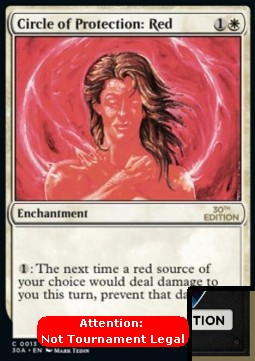 Circle of Protection Red (V.1) - 30th Anniversary Edition 