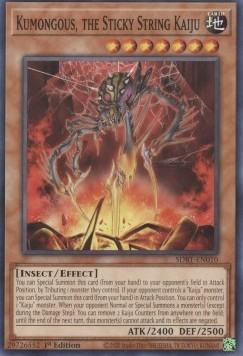 Kumongous, the Sticky String Kaiju 