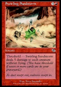 Swirling Sandstorm 