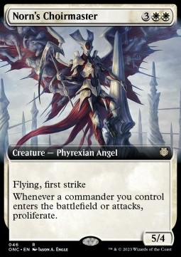 Norns Choirmaster - Commander Phyrexia All Will Be One Extras 