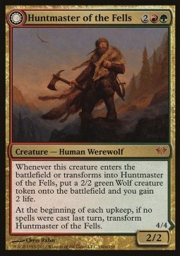 Huntmaster of the Fells Ravager of the Fells - Dark Ascension 