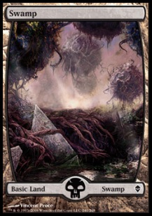Swamp (V.8) - Zendikar 