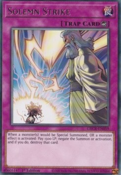 Solemn Strike (V.1 - Rare) 