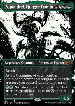 Zopandrel Hunger Dominus (V.1) - Phyrexia All Will Be One Extras 