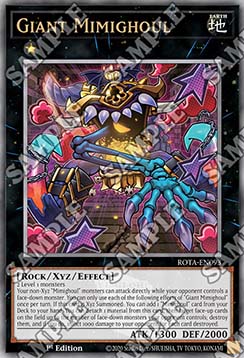 Giant Mimighoul (V.2 Quarter Century Secret Rare) 