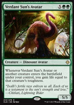 Verdant Suns Avatar - Ixalan 