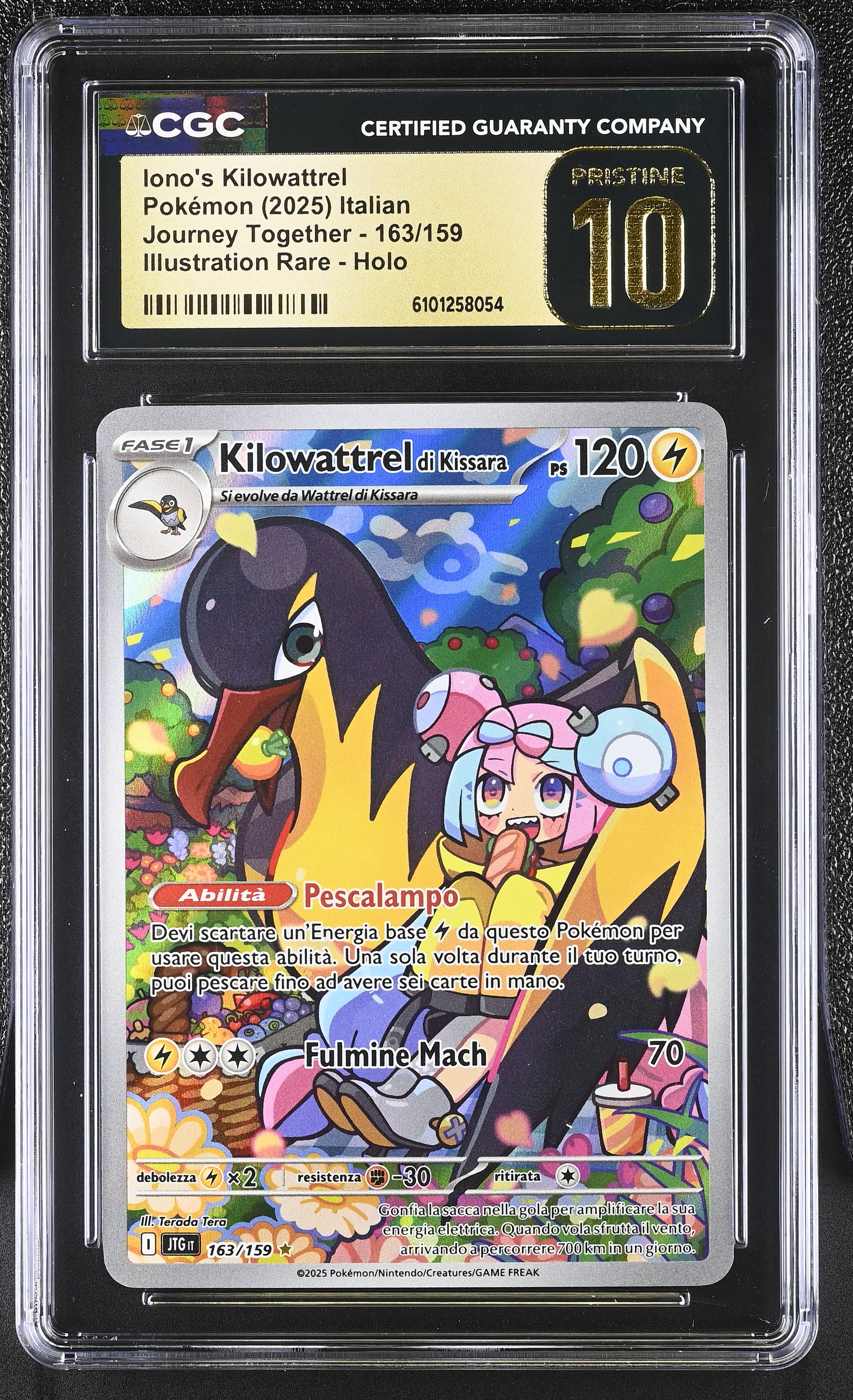 Ionos Kilowattrel - JTG 163 - Italian - CGC 10 