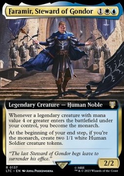 Faramir Steward of Gondor - Commander The Lord of the Rings Tales of Middle earth Extras 