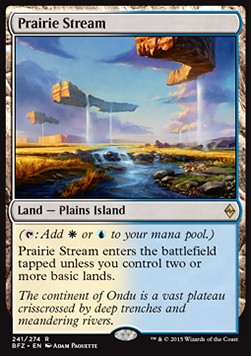 Prairie Stream - Battle for Zendikar 