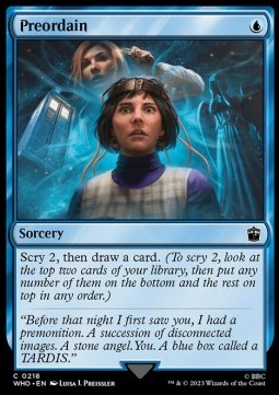 Preordain - Universes Beyond Doctor Who 