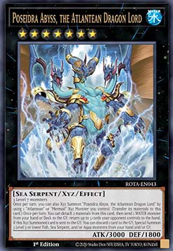 Poseidra Abyss the Atlantean Dragon Lord (V.1 Ultra Rare)