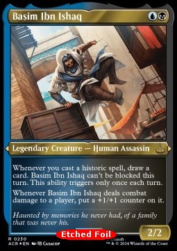 Basim Ibn Ishaq (V.2) - Universes Beyond Assassins Creed Extras 