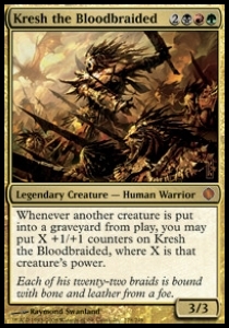 Kresh the Bloodbraided - Shards of Alara 