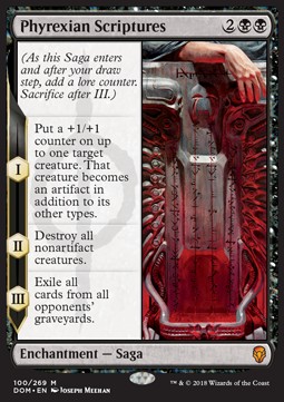 Phyrexian Scriptures - Dominaria 
