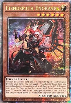 Fiendsmith Engraver (V.2 Quarter Century Secret Rare) 