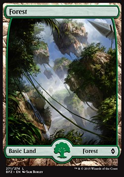 Forest (V.3) - Battle for Zendikar 