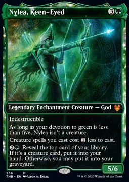 Nylea Keen Eyed - Theros Beyond Death Extras 
