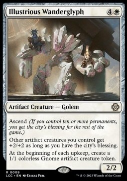 Illustrious Wanderglyph - Commander The Lost Caverns of Ixalan 