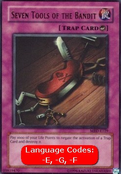 Seven Tools of the Bandit (V.1 - Ultra Rare)
