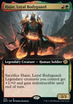 Hajar Loyal Bodyguard - The Brothers War Extras 