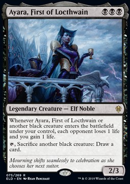 Ayara First of Locthwain - Throne of Eldraine