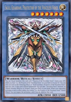 Skull Guardian Protector of the Voiceless Voice (V.1 Ultra Rare) 