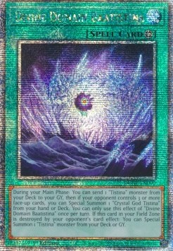 Divine Domain Baatistina (V.2 - Quarter Century Secret Rare) 