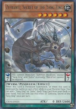 Zefraniu, Secret of the Yang Zing 